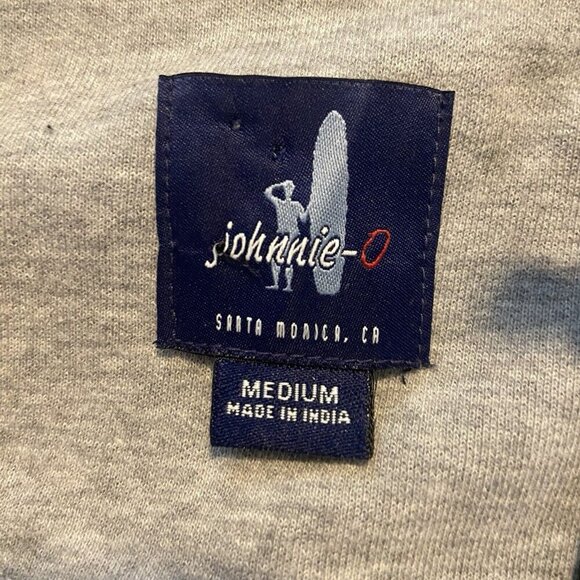 Gray Half-Zip Men's Sweatshirt - Picture 7 of 9